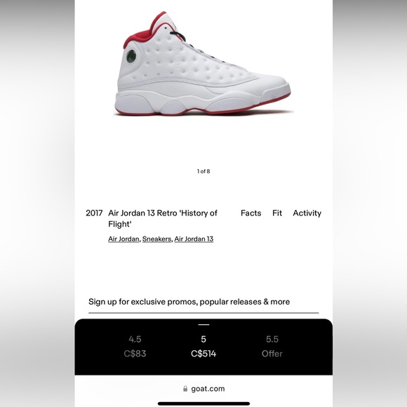 Air Jordan 13 Retro 'History of Flight’ - Picture 2 of 7